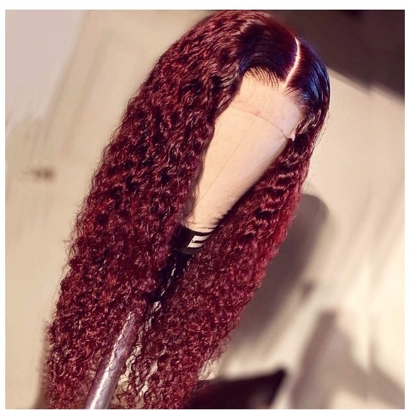 Red Wavy Long Loose Curly Wig